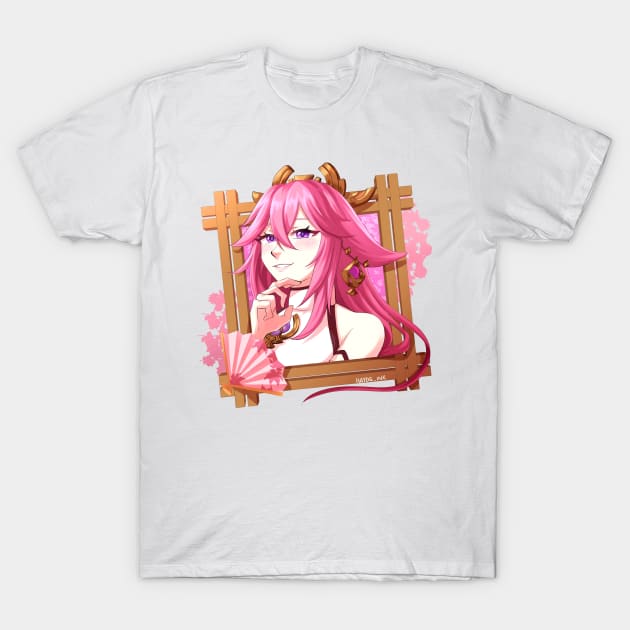 Yae Badge T-Shirt by Hayde